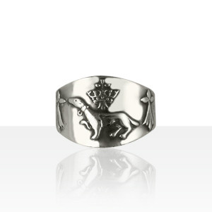 Bague Hermine et couronne duché de Bretagne 