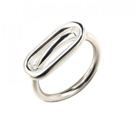 Bague Argent OTO BARRETTE PM