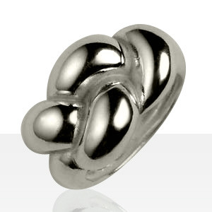 Bague Argent TRESSE GM                            