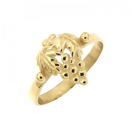 Bague Plaqué Or GRAPPE PM                       