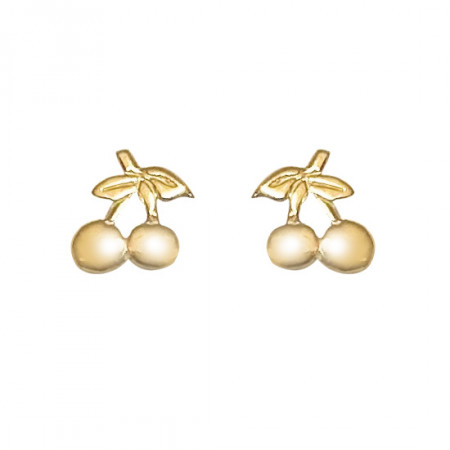 Boucles d'oreilles or CERISES - VIS