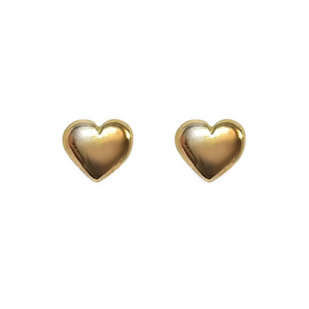 Boucles d'oreilles Or COEUR BOMBE - VIS