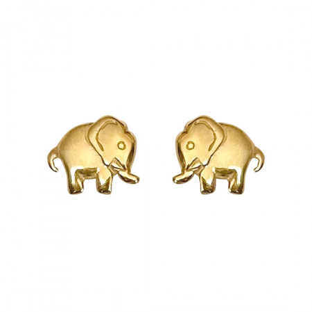 Boucles d'Oreilles enfant ELEPHANT Or - VIS