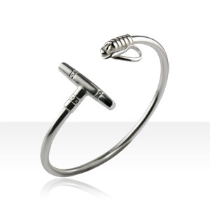 Bracelet Argent JONC POLO SIMPLE                  