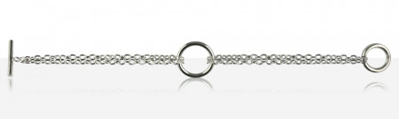Bracelet Argent massif EPURE FORCAT 1 ANNEAU