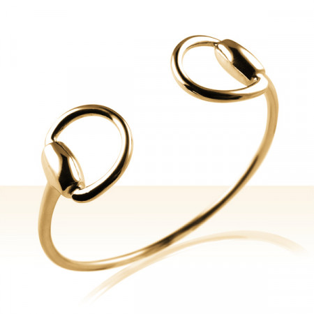 Bracelet Plaqué Or JONC MORS                    