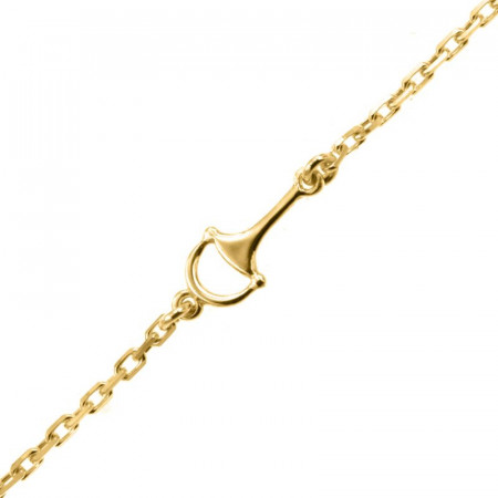 Bracelet Mors Plaqué Or - Fabrication Française artisanale