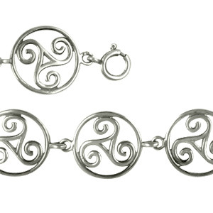 Bracelet TRISKEL ENTOURAGE Argent  