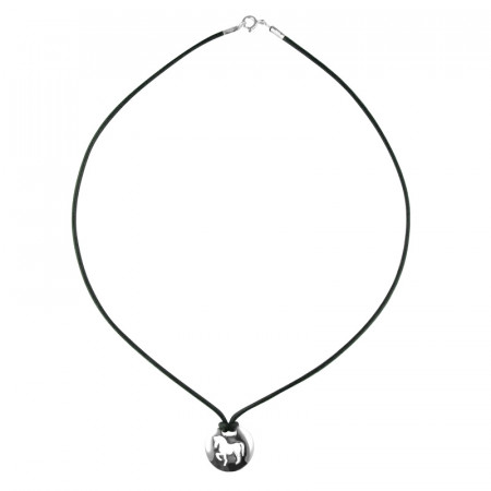 Collier Argent "JEREZ" Cheval Coton D2            