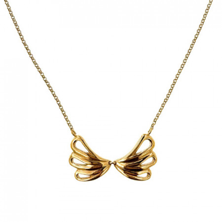 Collier plaqué Or PALMY TRI PM- Duo - 40cm