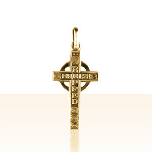 Croix Or CELTIQUE "BREIZ BEPRED"              