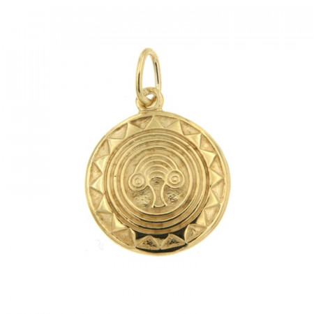 Médaille Plaqué Or HIBOU                        
