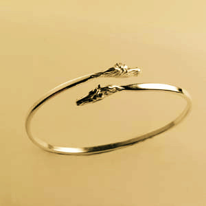Bracelet Cheval Argent - Plaqué Or