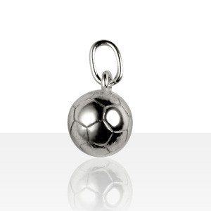 Pendentif Argent BALLON DE FOOT                        