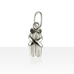 Pendentif Argent CANNA PM                         