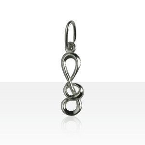 Pendentif Argent CLE DE SOL                            