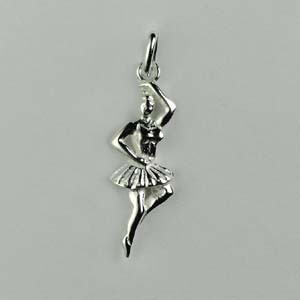 Pendentif Argent DANSEUSE CLASSIQUE                    