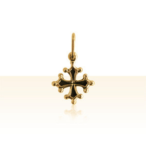 Pendentif Plaqué Or CROIX OCCITANE EVIDEE 2          