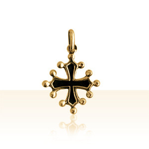 Pendentif Plaqué Or CROIX OCCITANE EVIDEE 3          