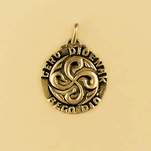 Pendentif Plaqué Or GERO PM                     
