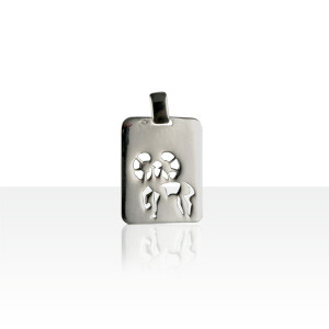 Zodiaque Argent GM BELIER                         