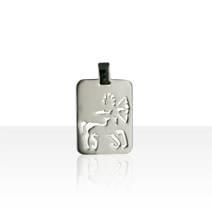 Zodiaque Argent GM SAGITTAIRE                     