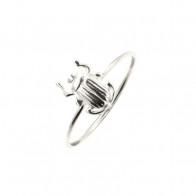 Bague Scarabée PM Argent KHEOPS
