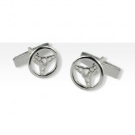 B.Manchettes Argent VOLANT                      