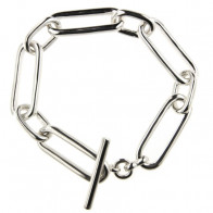 Bracelet Argent OTO TGM  OVAL4 - 21cm