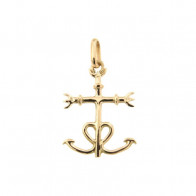 Pendentif Or CROIX DE CAMARGUE GM                   