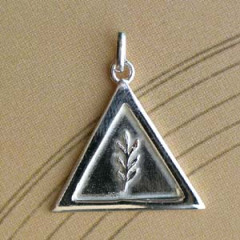Triangle Argent RELIEF + ACACIA LONG              