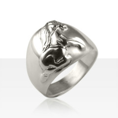 Bague Argent BOMBEE GM POULAIN ASSIS              