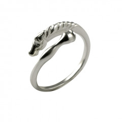 Bague Argent SABOT ET TETE DE CHEVAL              