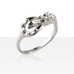 Bague Argent TETE/FER GM                          