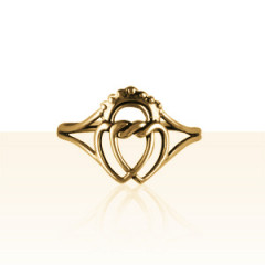 Bague Or COEURS VENDEENS FIL