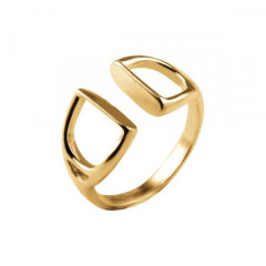 Bague Plaqué Or ETRIER OUVERT                   