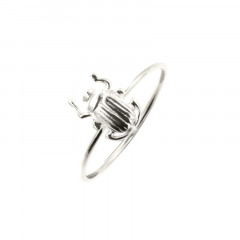 Bague Scarabée PM Argent KHEOPS