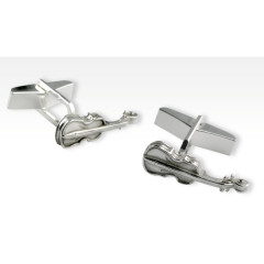 B.Manchettes Argent VIOLON                      