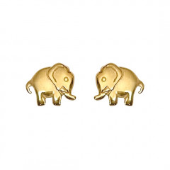 Boucles d'Oreilles enfant ELEPHANT Or - VIS