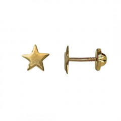 Boucles d'Oreilles ETOILE OR 375 - VIS