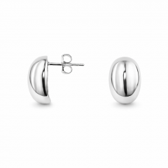 Boucles d'Oreilles Argent OP Jonc UNI