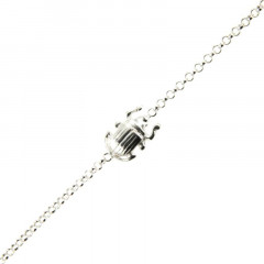 Bracelet Argent KHEOPS / Scarabée 16+2,5cm