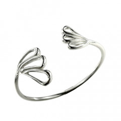 Bracelet jonc Argent PALMY TRI GM