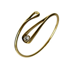 Bracelet Plaqué OR PALMY  - Oxyde -  D63