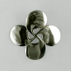 Broche Argent HERRI MAITEA 4                      