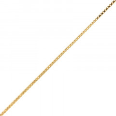 Chaine Plaqué Or VENITIENNE 37 (1mm)- 40cm