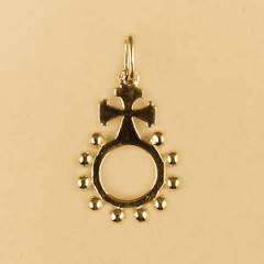 Chapelet Plaqué Or Breloque                     