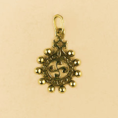 Chapelet Plaqué Or GRILLE ZAZPIAK BAT           