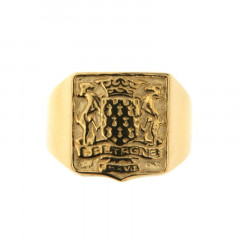 Chevalière Or ARMES DE BRETAGNE                