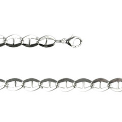 Collier Argent BATEAU MECAGOUR 120  45CM        